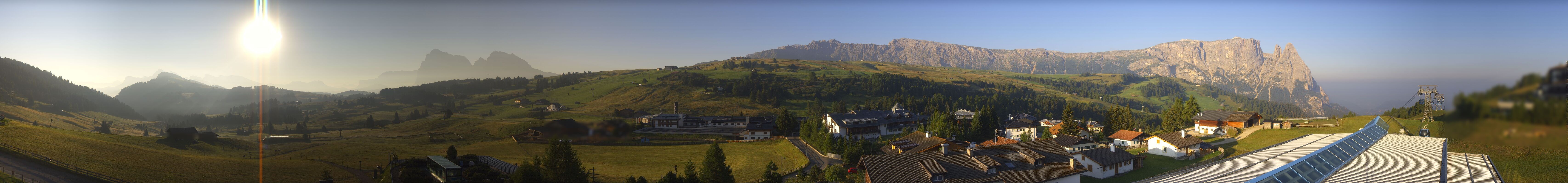 Archiv Foto Webcam Panoramablick Compatsch Seiser Alm