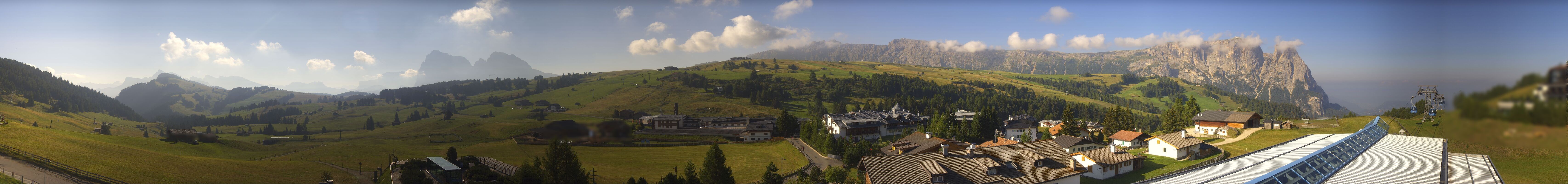 Archiv Foto Webcam Panoramablick Compatsch Seiser Alm