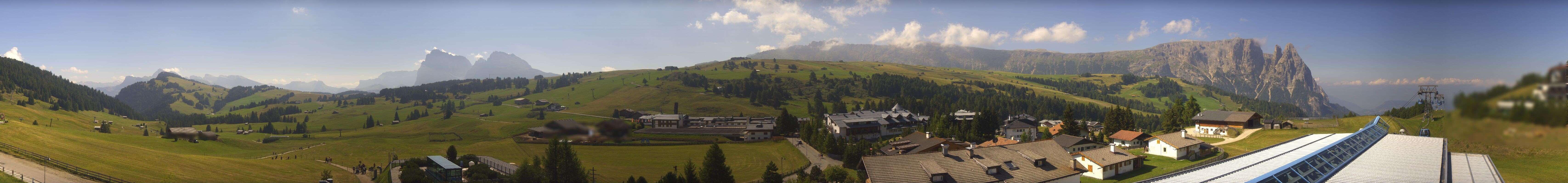 Archiv Foto Webcam Panoramablick Compatsch Seiser Alm