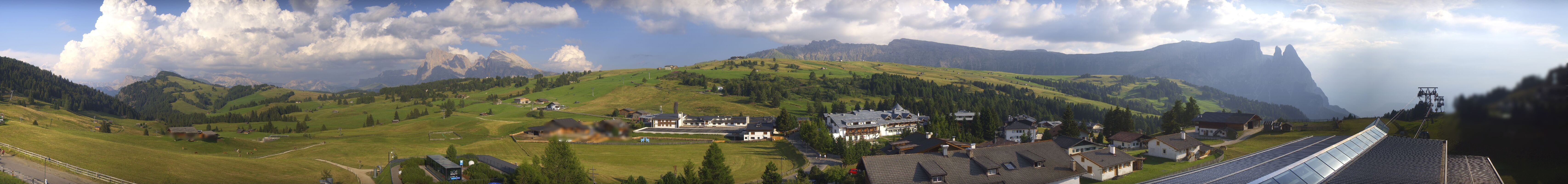 Archiv Foto Webcam Panoramablick Compatsch Seiser Alm
