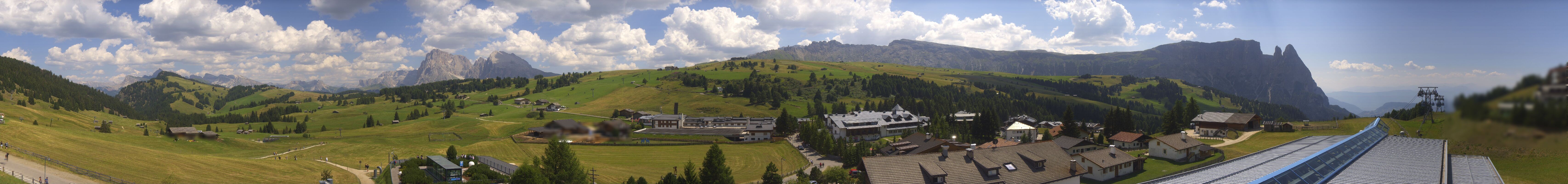 Archived image Webcam Panoramic View Compatsch