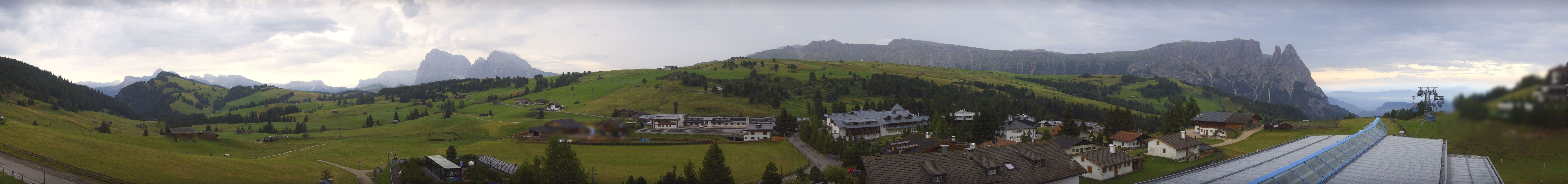 Archiv Foto Webcam Panoramablick Compatsch Seiser Alm