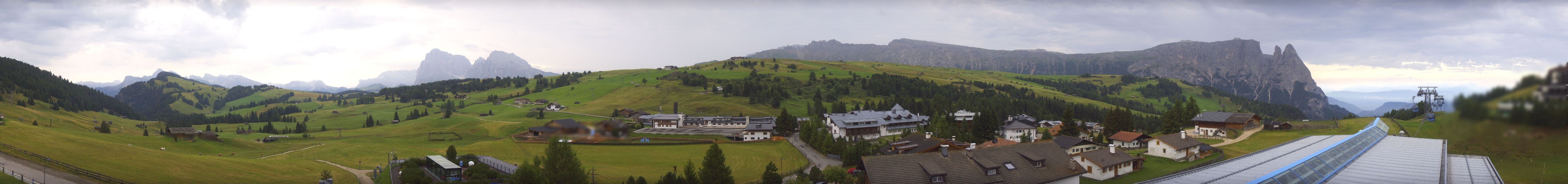 Archiv Foto Webcam Panoramablick Compatsch Seiser Alm