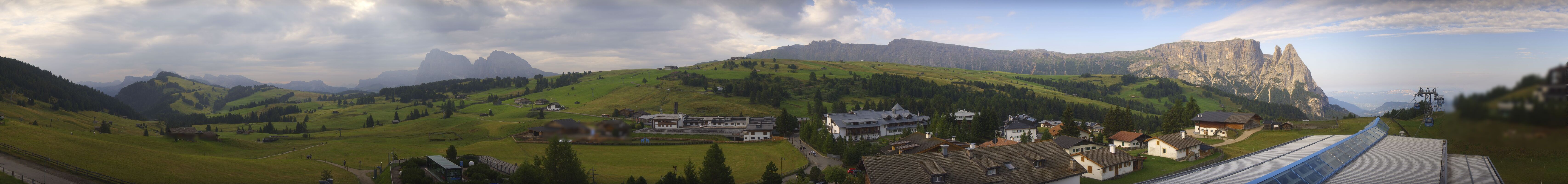 Archiv Foto Webcam Panoramablick Compatsch Seiser Alm