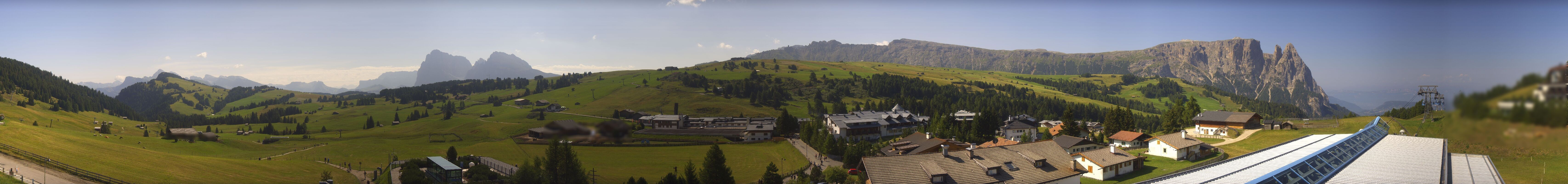 Archiv Foto Webcam Panoramablick Compatsch Seiser Alm