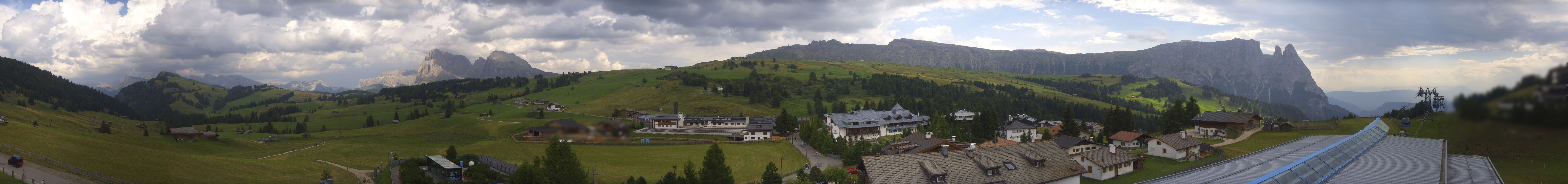 Archiv Foto Webcam Panoramablick Compatsch Seiser Alm