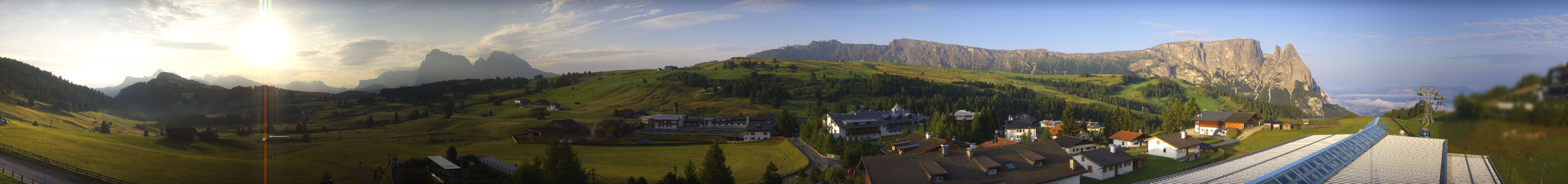 Archiv Foto Webcam Panoramablick Compatsch Seiser Alm