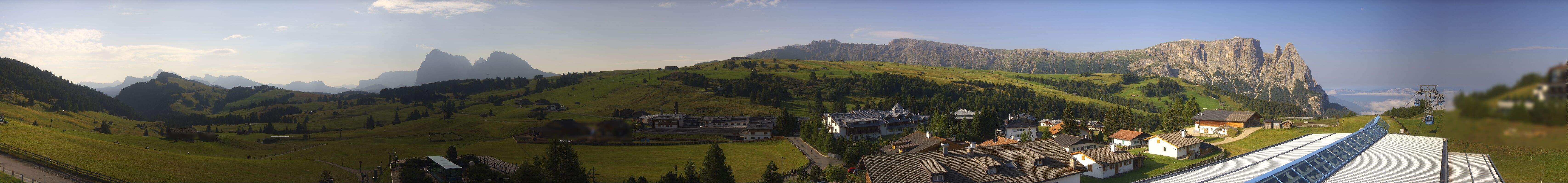 Archiv Foto Webcam Panoramablick Compatsch Seiser Alm