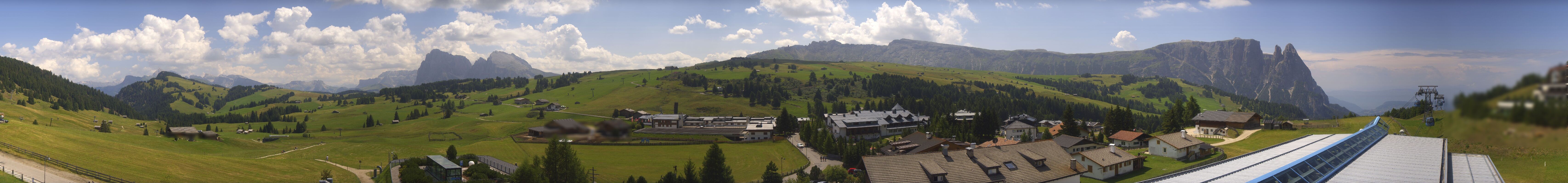Archiv Foto Webcam Panoramablick Compatsch Seiser Alm