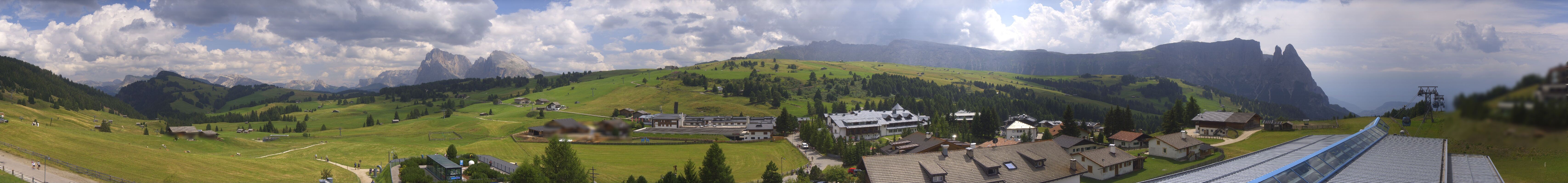 Archiv Foto Webcam Panoramablick Compatsch Seiser Alm