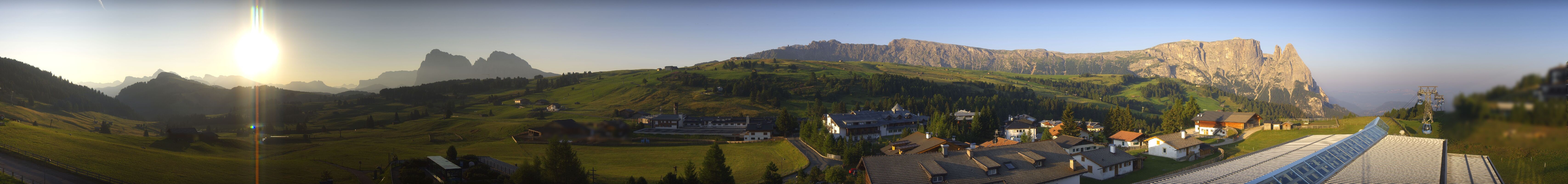 Archiv Foto Webcam Panoramablick Compatsch Seiser Alm
