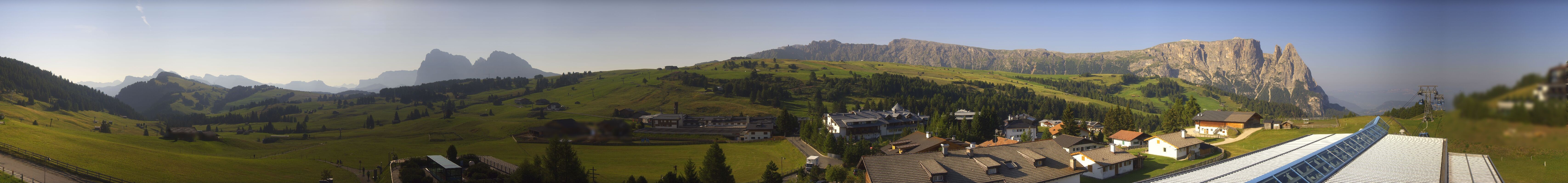 Archiv Foto Webcam Panoramablick Compatsch Seiser Alm