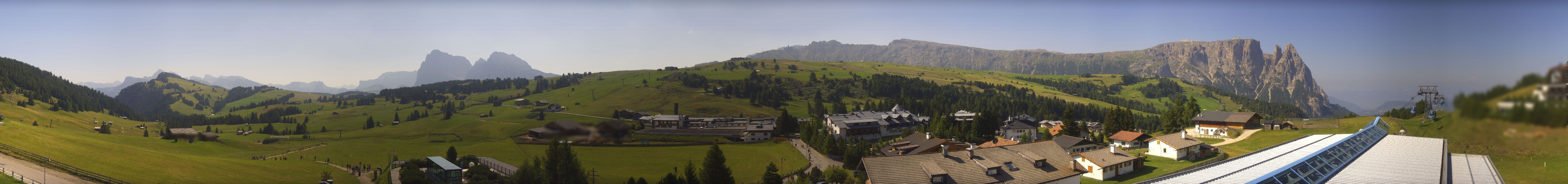 Archiv Foto Webcam Panoramablick Compatsch Seiser Alm