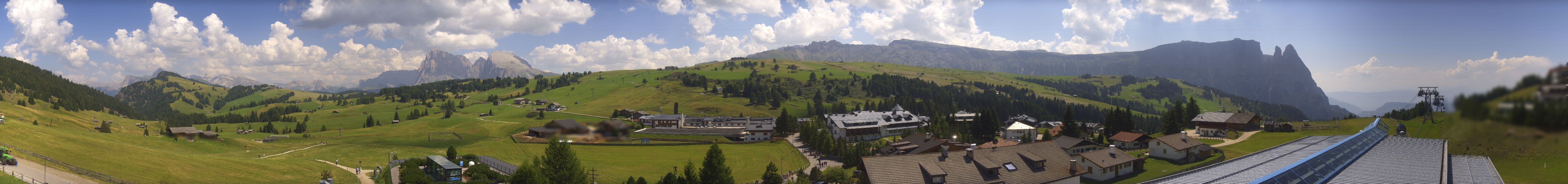 Archiv Foto Webcam Panoramablick Compatsch Seiser Alm