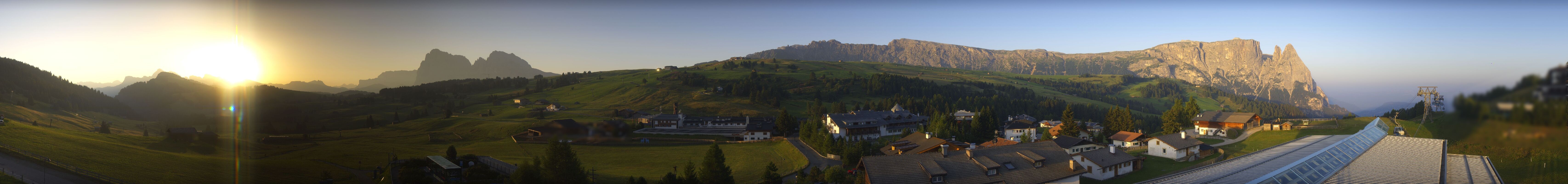 Archiv Foto Webcam Panoramablick Compatsch Seiser Alm