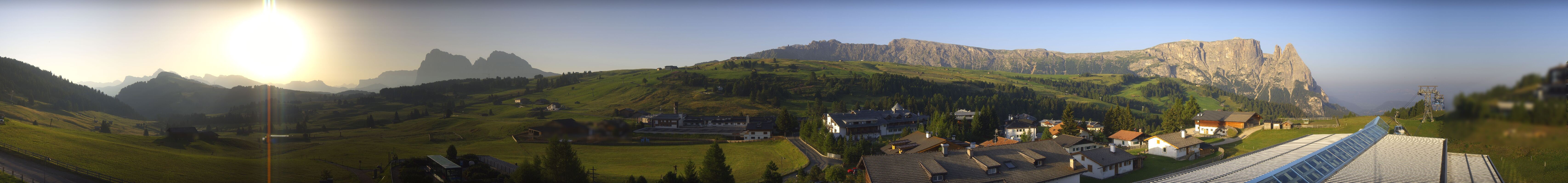 Archiv Foto Webcam Panoramablick Compatsch Seiser Alm