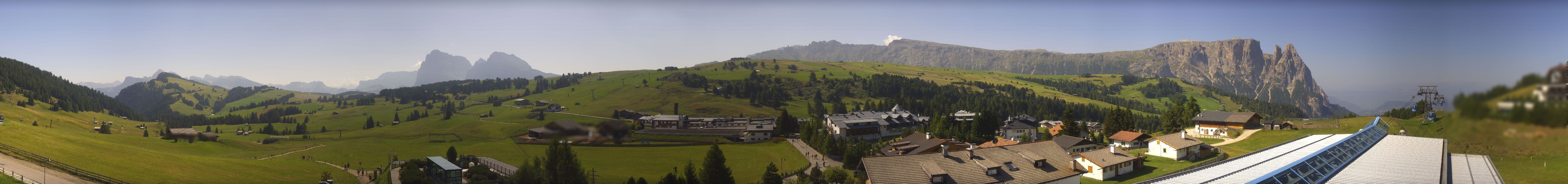 Archiv Foto Webcam Panoramablick Compatsch Seiser Alm