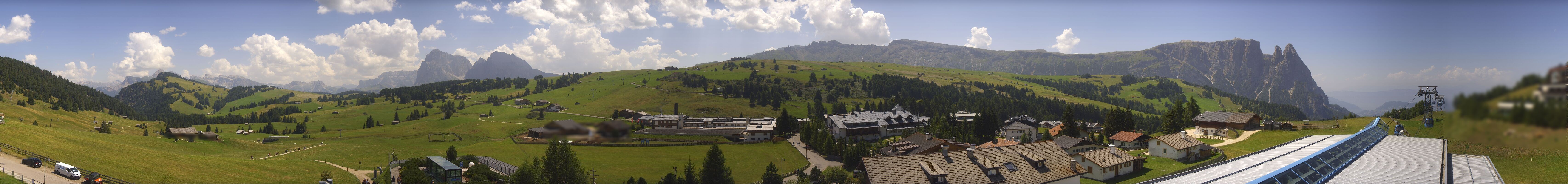 Archiv Foto Webcam Panoramablick Compatsch Seiser Alm