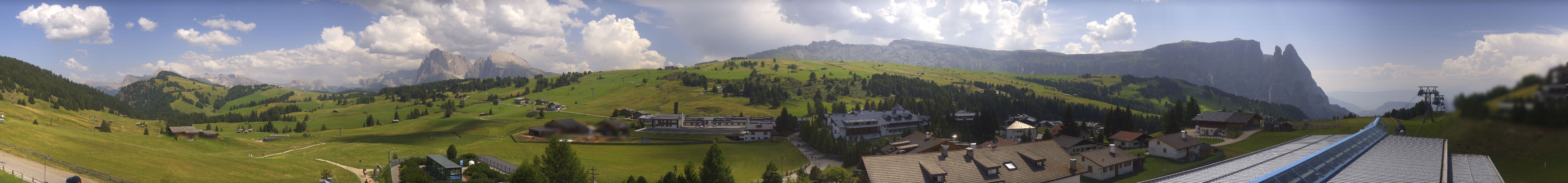 Archiv Foto Webcam Panoramablick Compatsch Seiser Alm