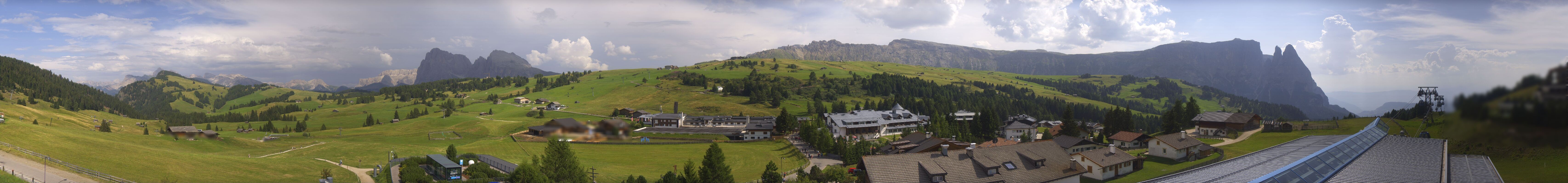 Archiv Foto Webcam Panoramablick Compatsch Seiser Alm
