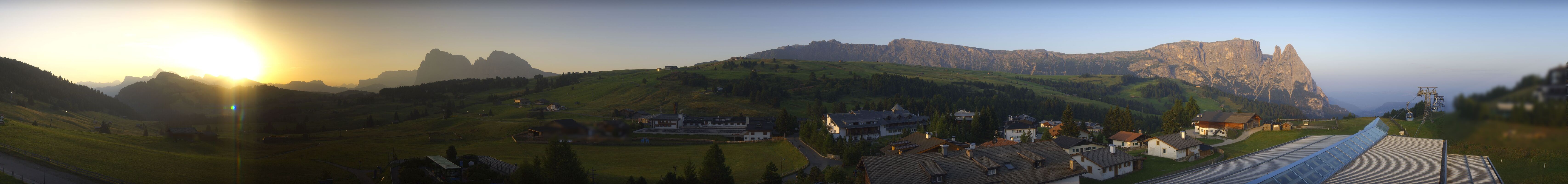 Archiv Foto Webcam Panoramablick Compatsch Seiser Alm