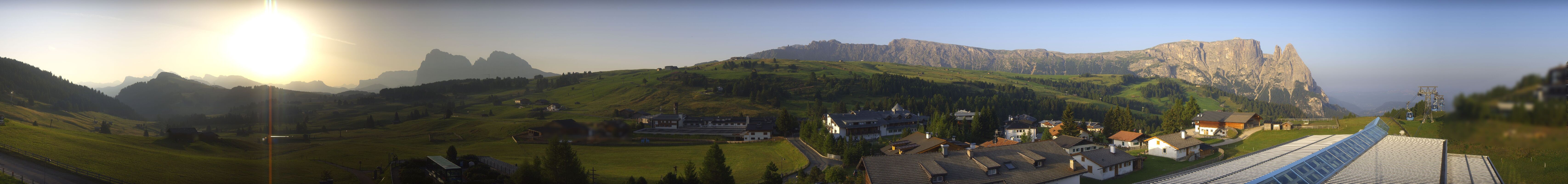 Archiv Foto Webcam Panoramablick Compatsch Seiser Alm