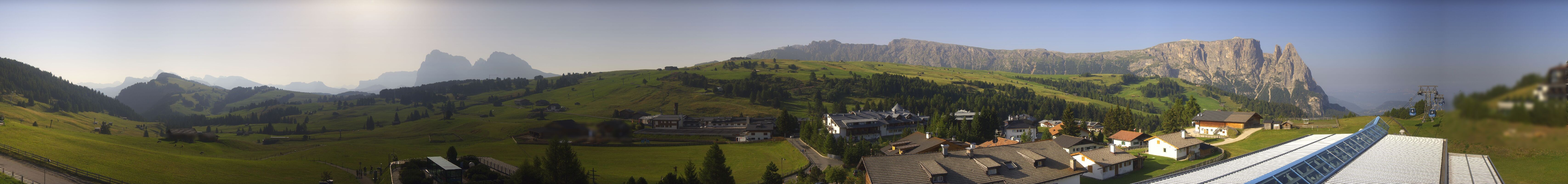 Archiv Foto Webcam Panoramablick Compatsch Seiser Alm
