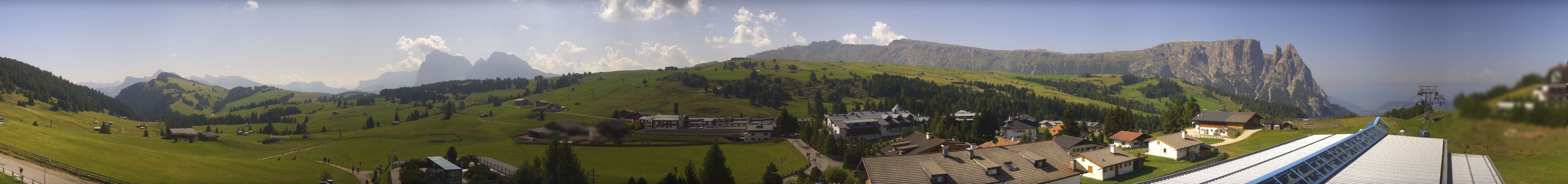 Archiv Foto Webcam Panoramablick Compatsch Seiser Alm