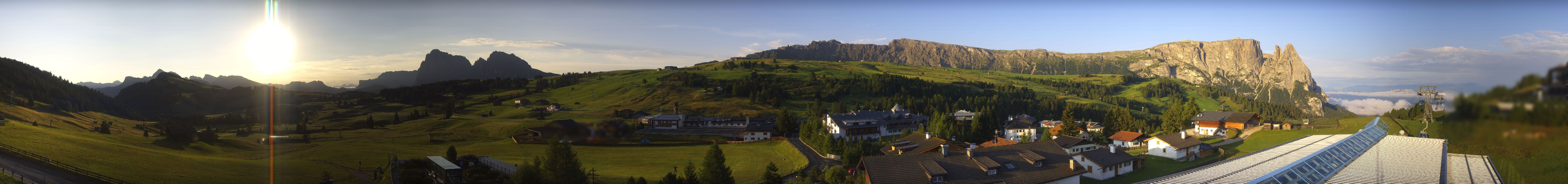Archiv Foto Webcam Panoramablick Compatsch Seiser Alm