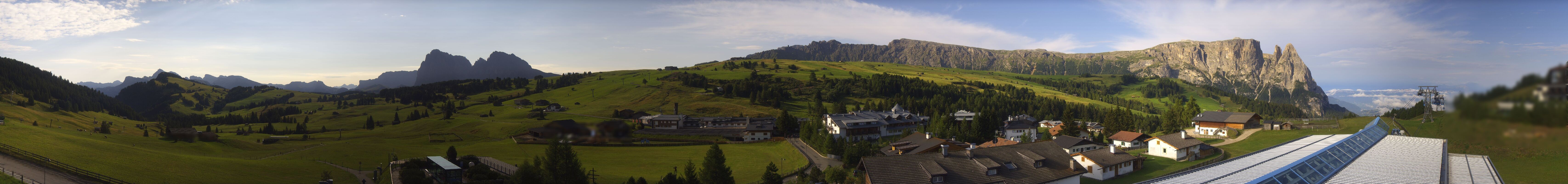 Archiv Foto Webcam Panoramablick Compatsch Seiser Alm