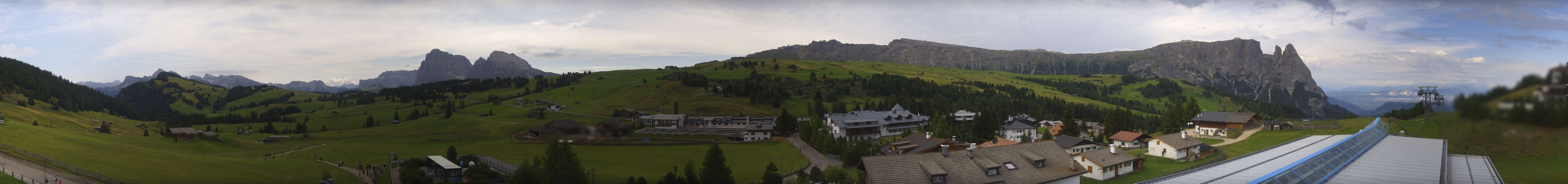 Archiv Foto Webcam Panoramablick Compatsch Seiser Alm
