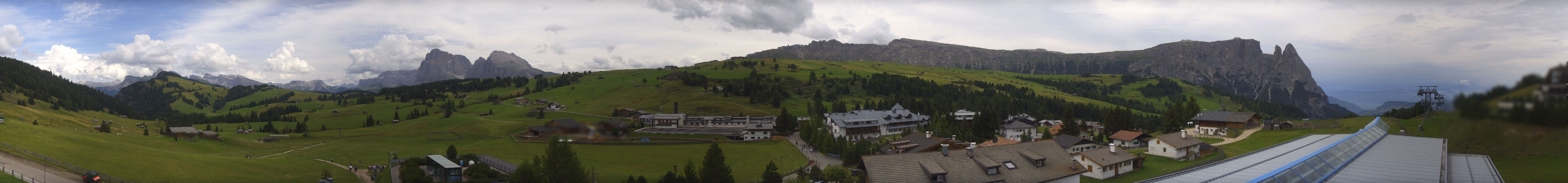 Archiv Foto Webcam Panoramablick Compatsch Seiser Alm