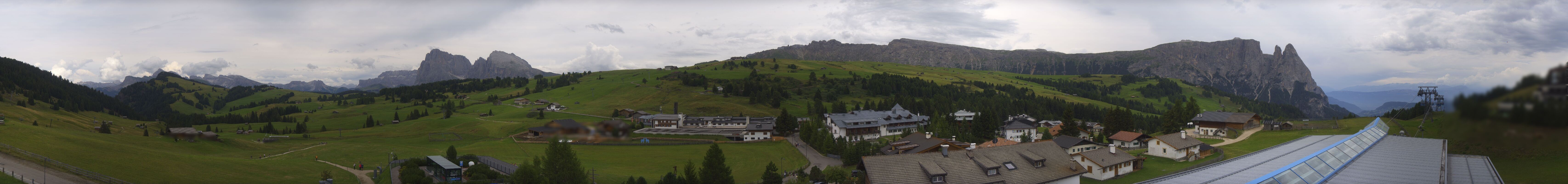 Archiv Foto Webcam Panoramablick Compatsch Seiser Alm