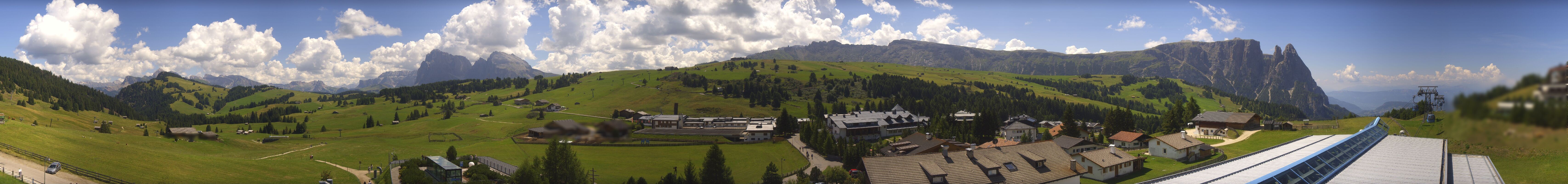 Archiv Foto Webcam Panoramablick Compatsch Seiser Alm