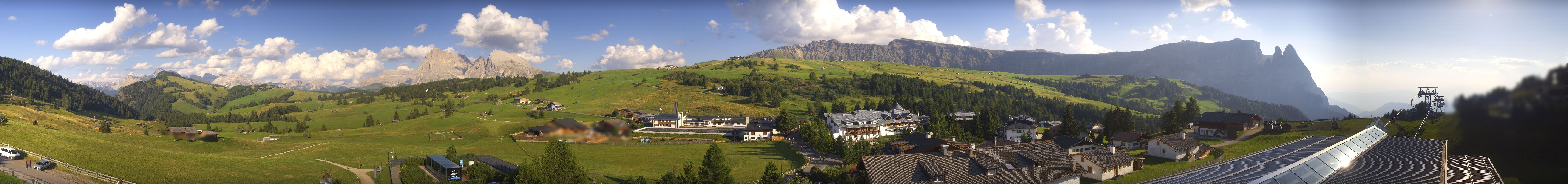 Archiv Foto Webcam Panoramablick Compatsch Seiser Alm