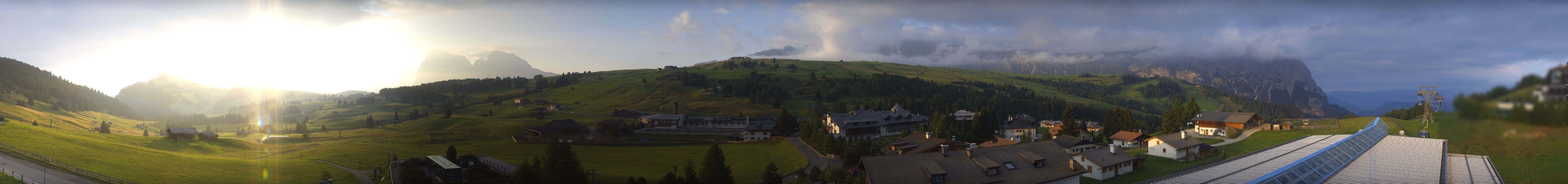 Archiv Foto Webcam Panoramablick Compatsch Seiser Alm