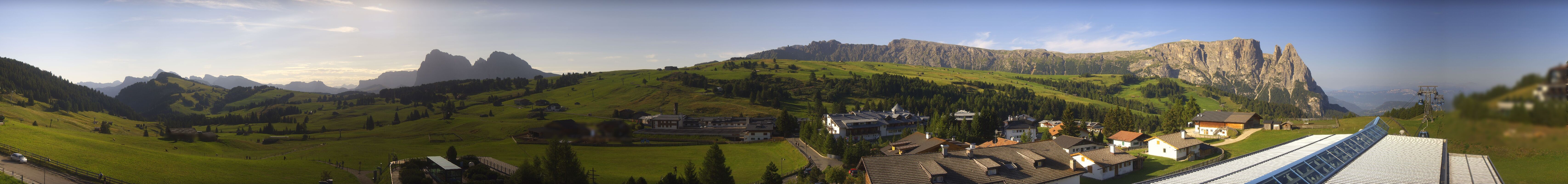Archiv Foto Webcam Panoramablick Compatsch Seiser Alm
