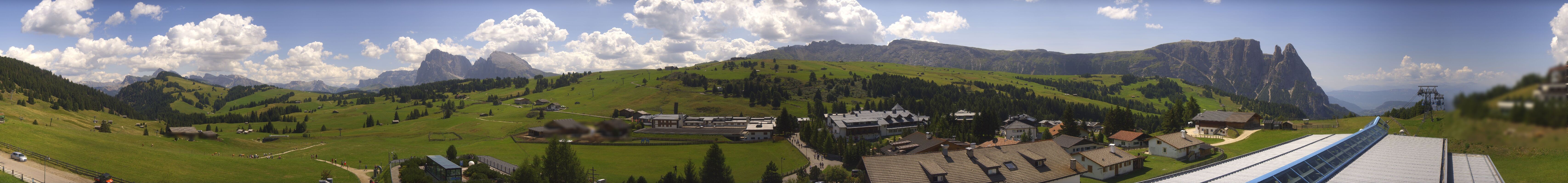 Archiv Foto Webcam Panoramablick Compatsch Seiser Alm