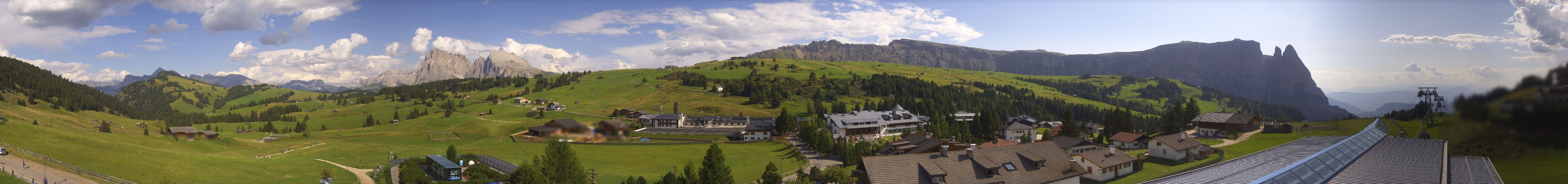 Archiv Foto Webcam Panoramablick Compatsch Seiser Alm