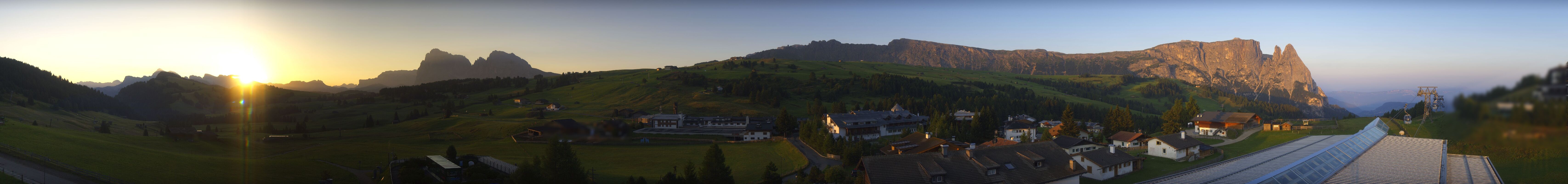Archiv Foto Webcam Panoramablick Compatsch Seiser Alm