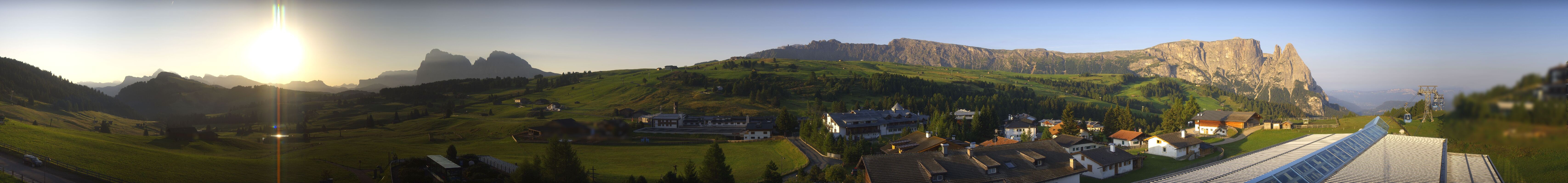 Archiv Foto Webcam Panoramablick Compatsch Seiser Alm