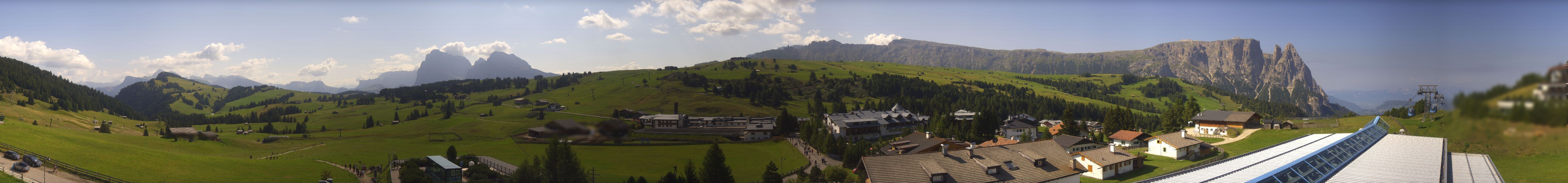 Archiv Foto Webcam Panoramablick Compatsch Seiser Alm