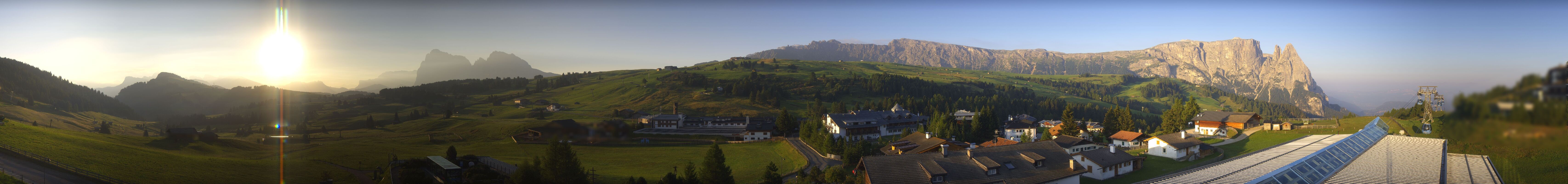 Archiv Foto Webcam Panoramablick Compatsch Seiser Alm