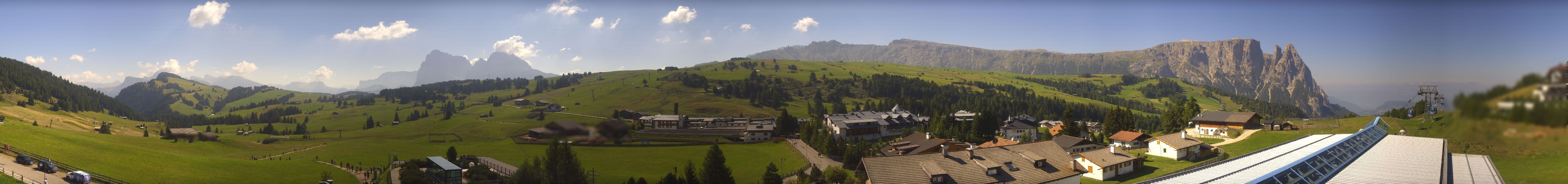 Archiv Foto Webcam Panoramablick Compatsch Seiser Alm