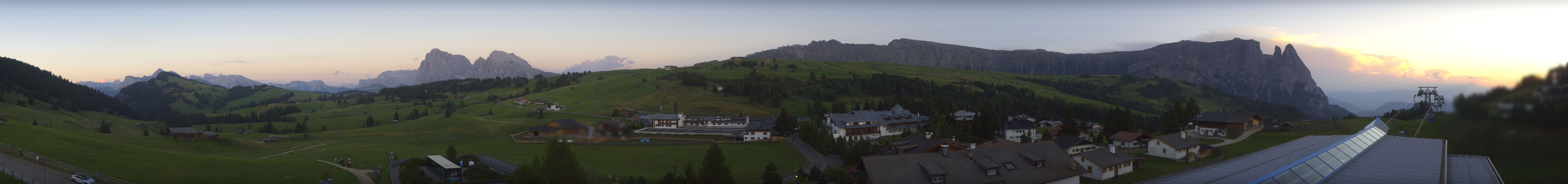 Archiv Foto Webcam Panoramablick Compatsch Seiser Alm