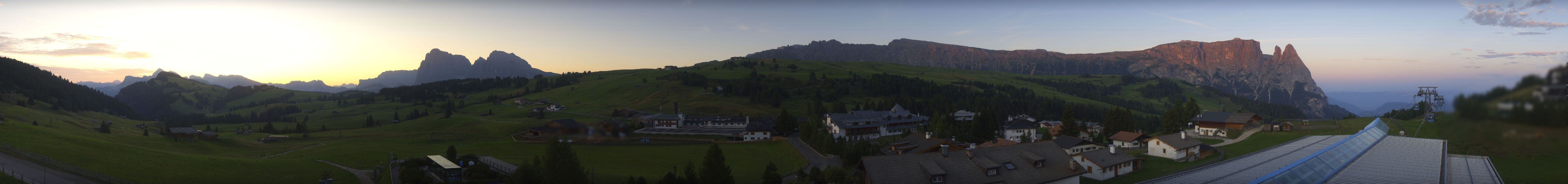 Archiv Foto Webcam Panoramablick Compatsch Seiser Alm