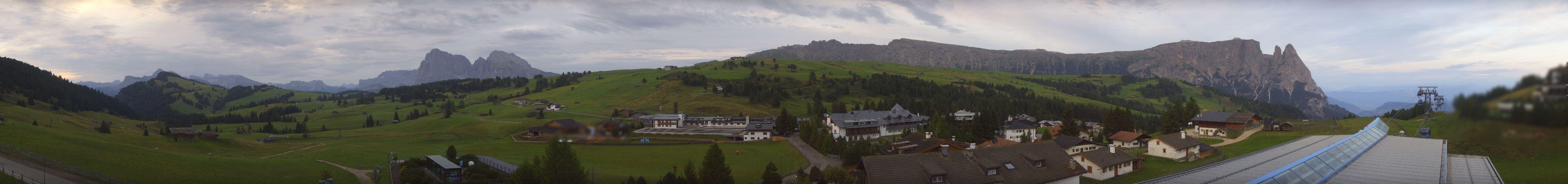 Archiv Foto Webcam Panoramablick Compatsch Seiser Alm