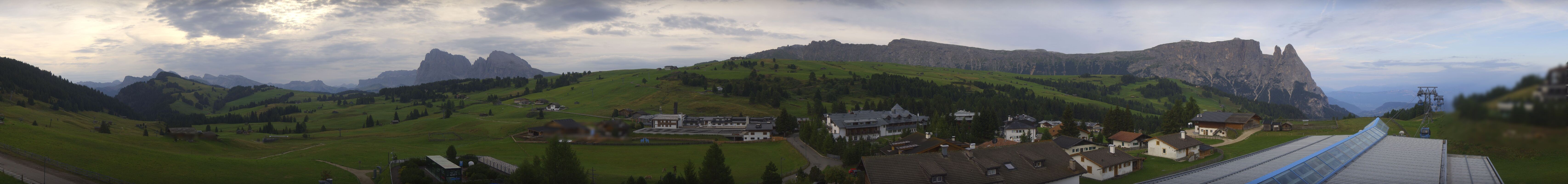 Archiv Foto Webcam Panoramablick Compatsch Seiser Alm
