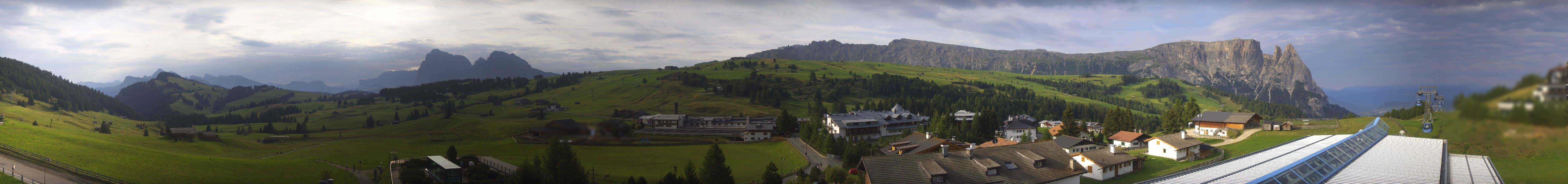 Archiv Foto Webcam Panoramablick Compatsch Seiser Alm
