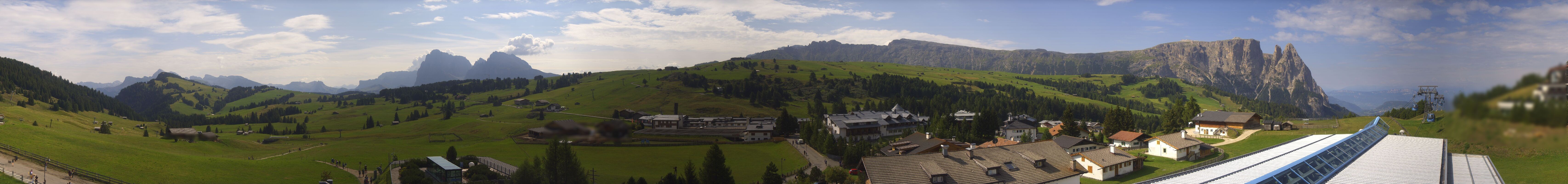 Archiv Foto Webcam Panoramablick Compatsch Seiser Alm